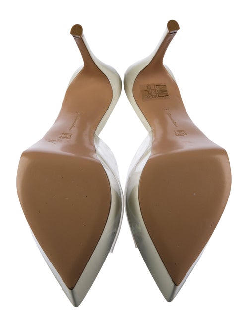 Gianvito Rossi Leather Leather Trim Embellishment Slides