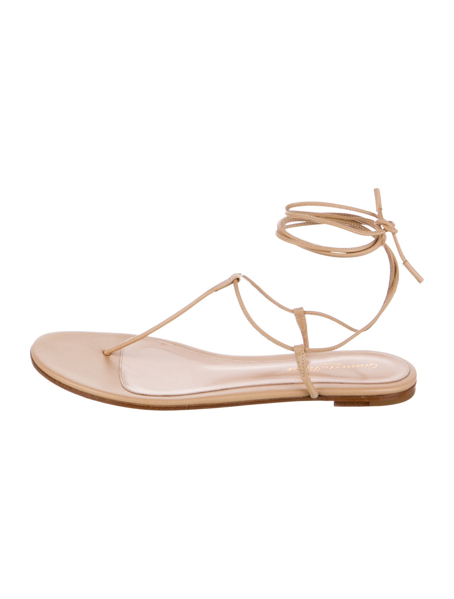 Gianvito Rossi Leather Gladiator Sandals