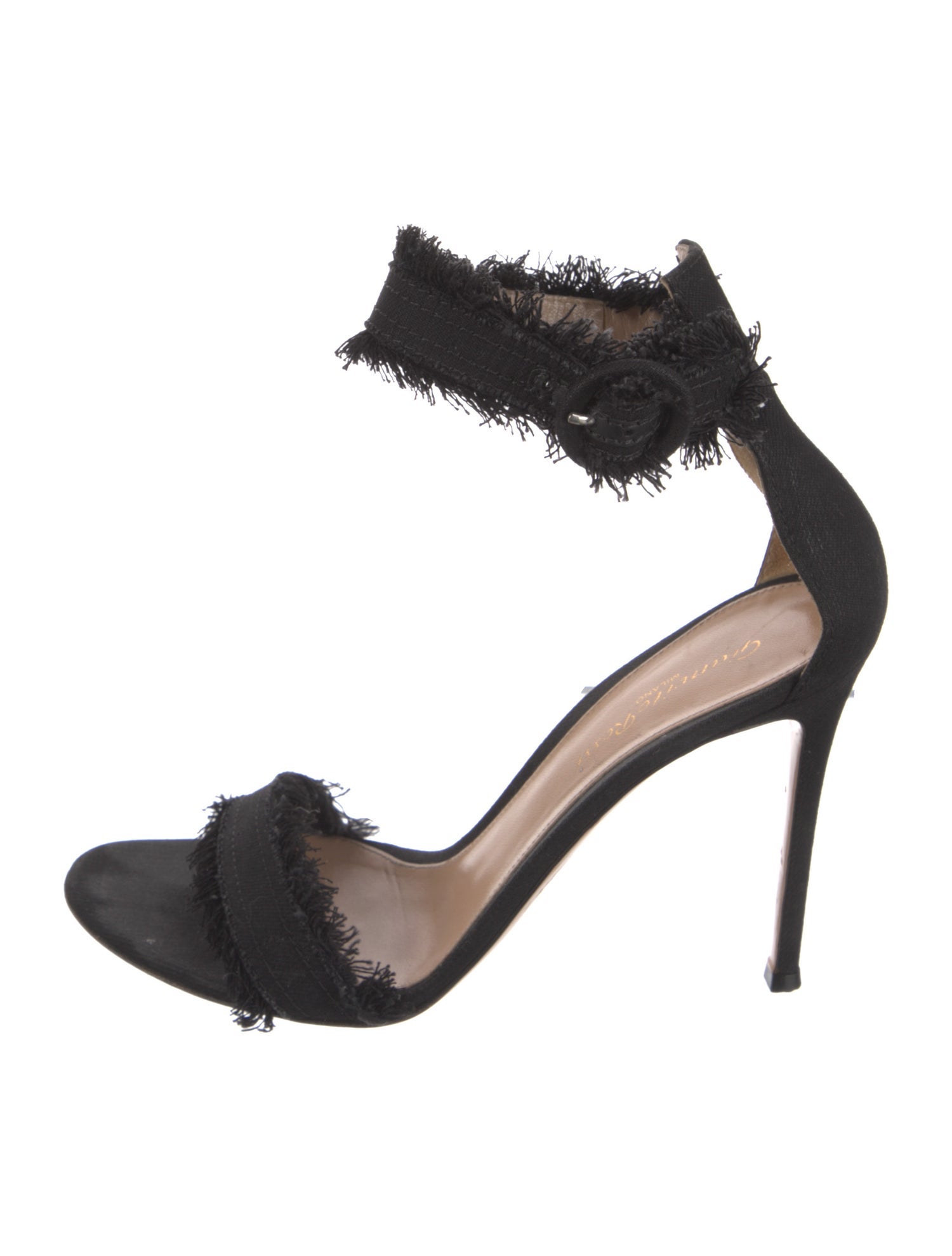 Gianvito Rossi Raw-Edge Trim D'Orsay Pumps