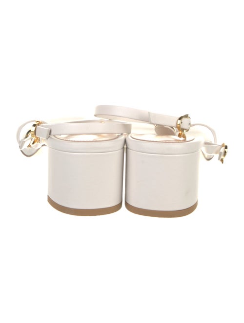 Gianvito Rossi Leather T-Strap Sandals