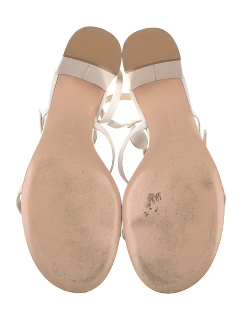 Gianvito Rossi Leather T-Strap Sandals