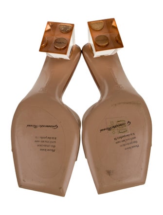 Gianvito Rossi Patent Leather Slides