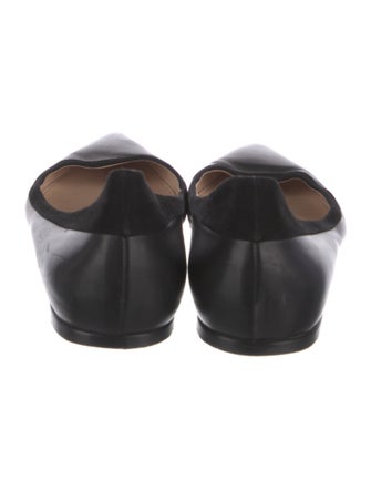 Gianvito Rossi Leather Ballet Flats