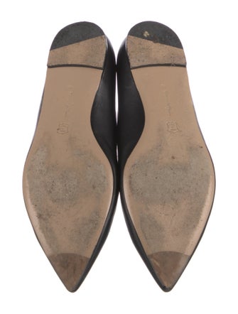 Gianvito Rossi Leather Ballet Flats