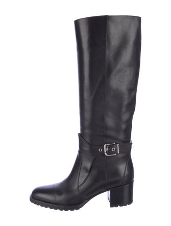 Gianvito Rossi Leather Riding Boots