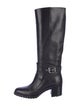 Gianvito Rossi Leather Riding Boots
