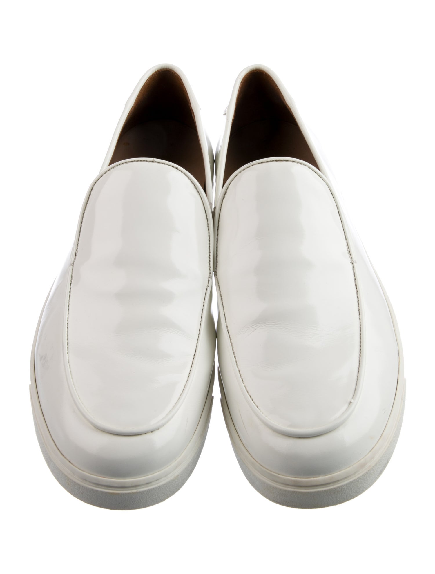 Gianvito Rossi Patent Leather Loafers