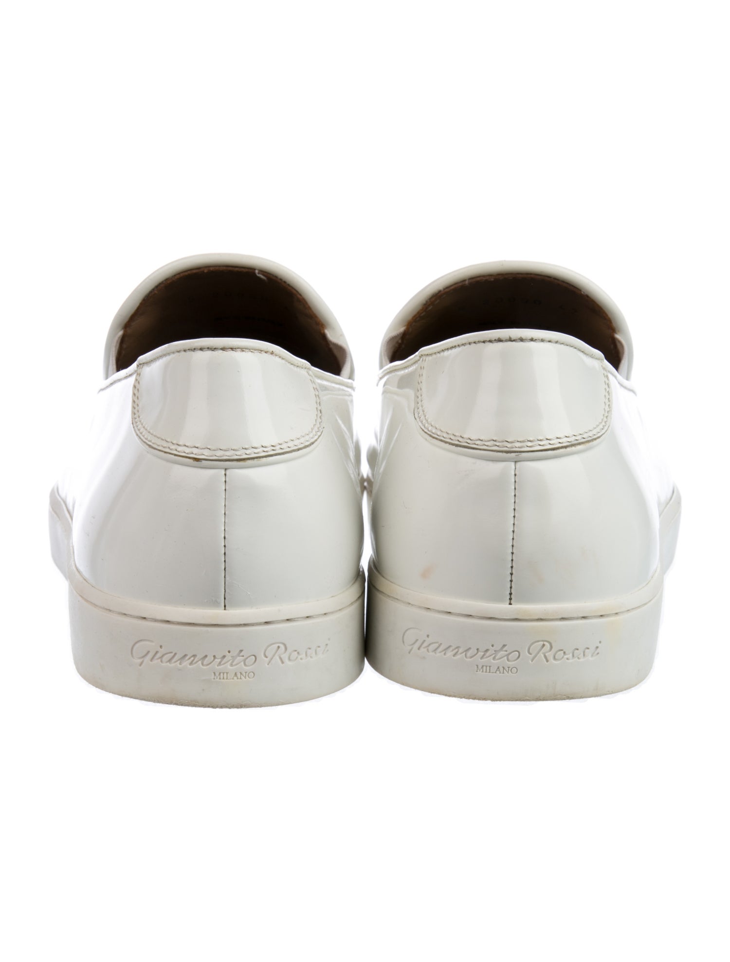 Gianvito Rossi Patent Leather Loafers