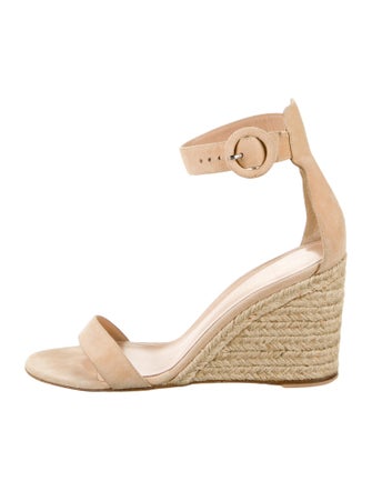 Gianvito Rossi Suede Espadrilles
