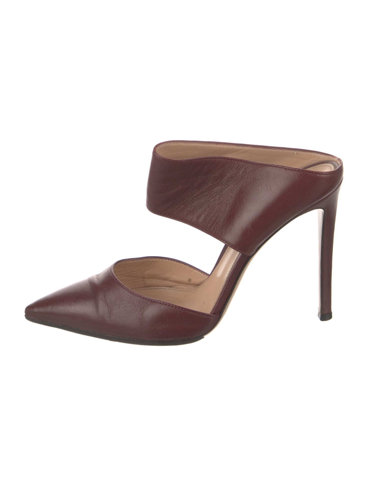 Gianvito Rossi Leather Mules