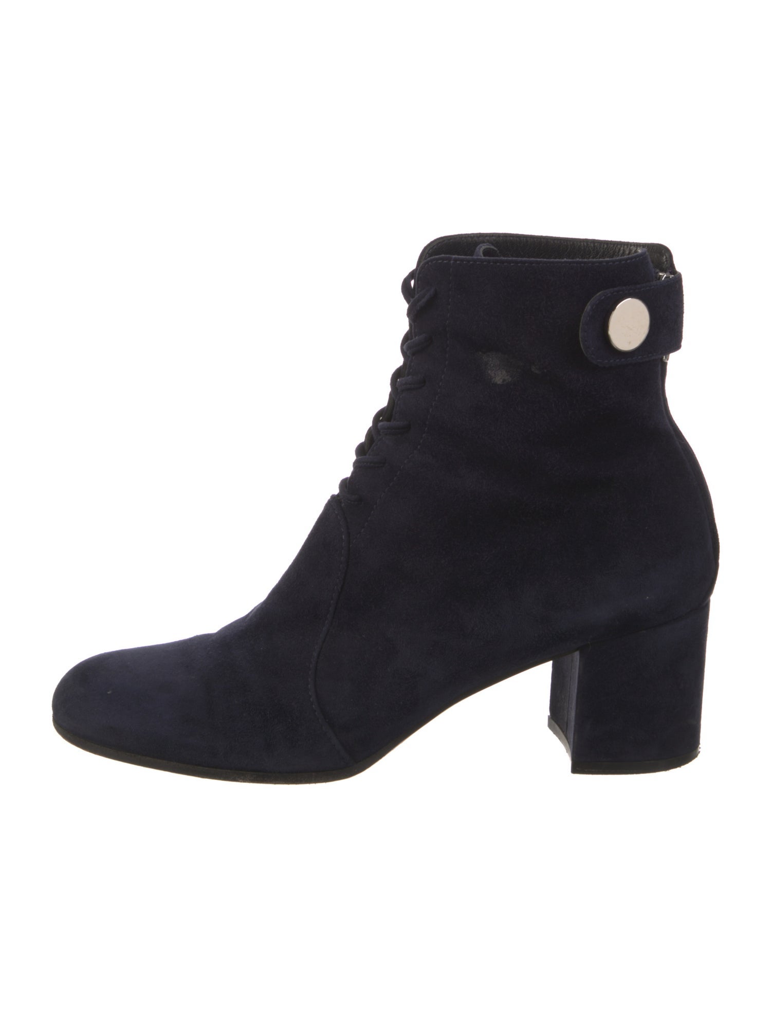 Gianvito Rossi Suede Lace-Up Boots