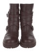 Gianvito Rossi Leather Moto Boots