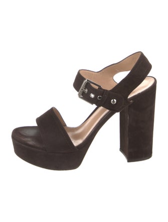 Gianvito Rossi Suede Sandals