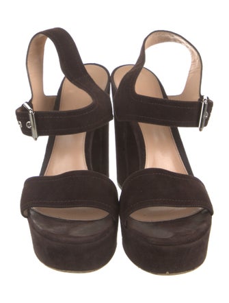 Gianvito Rossi Suede Sandals