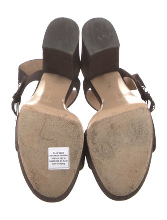 Gianvito Rossi Suede Sandals