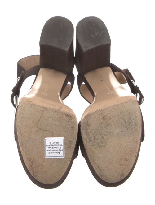 Gianvito Rossi Suede Sandals
