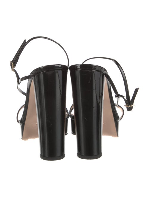 Gianvito Rossi Patent Leather Slingback Pumps