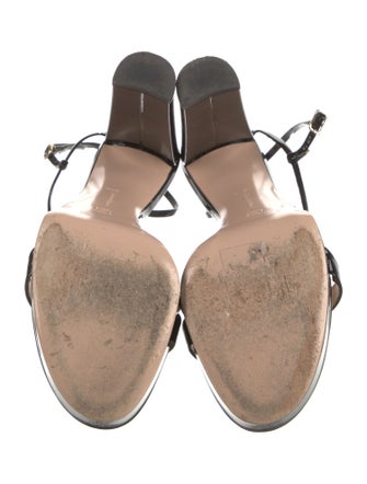 Gianvito Rossi Patent Leather Slingback Pumps