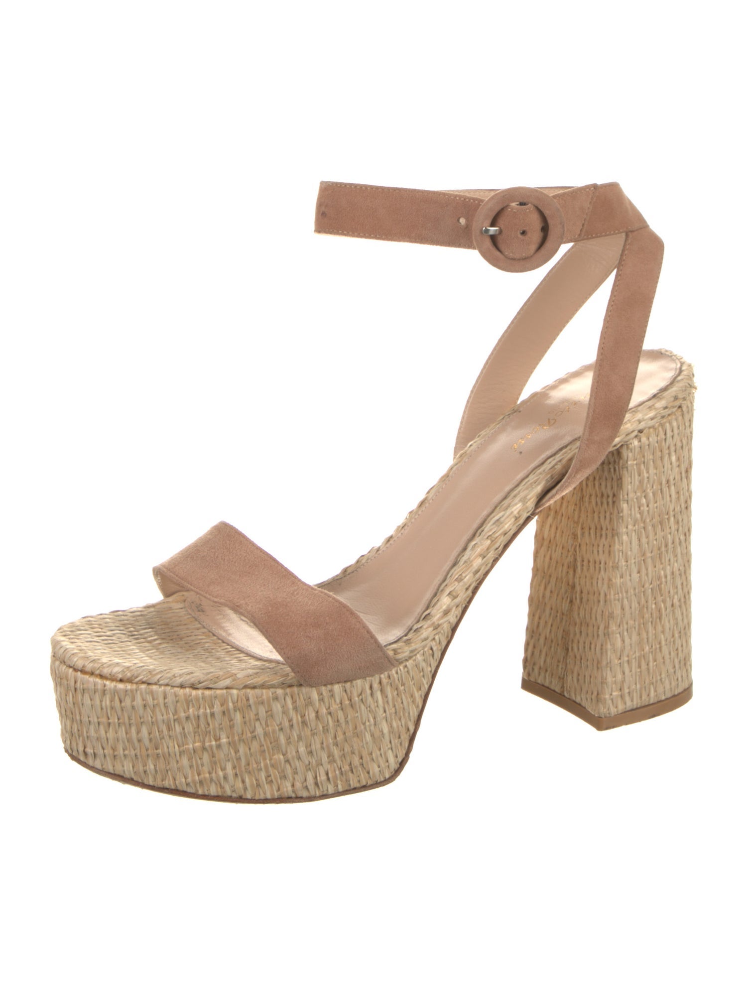 Gianvito Rossi Suede Slingback Pumps