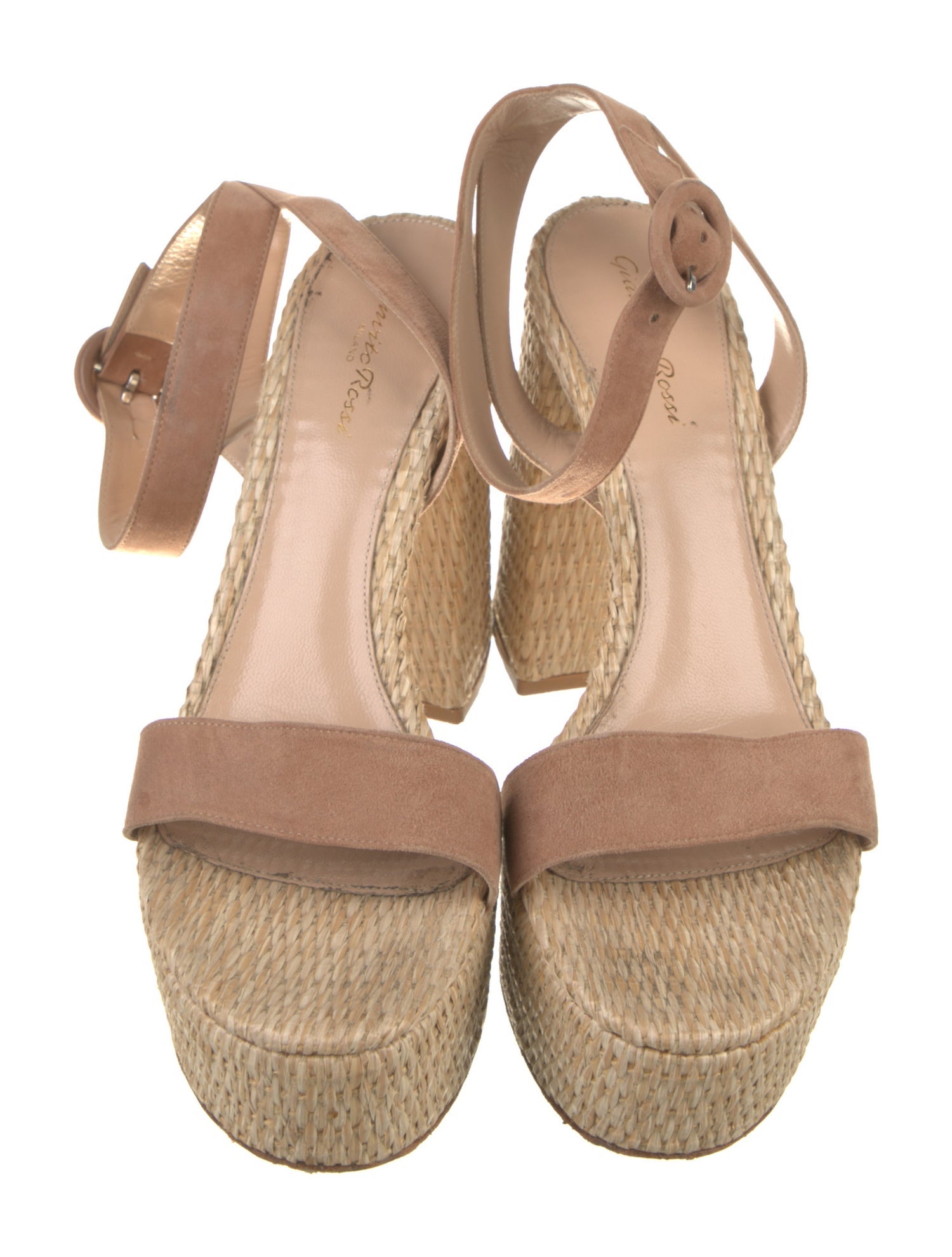 Gianvito Rossi Suede Slingback Pumps