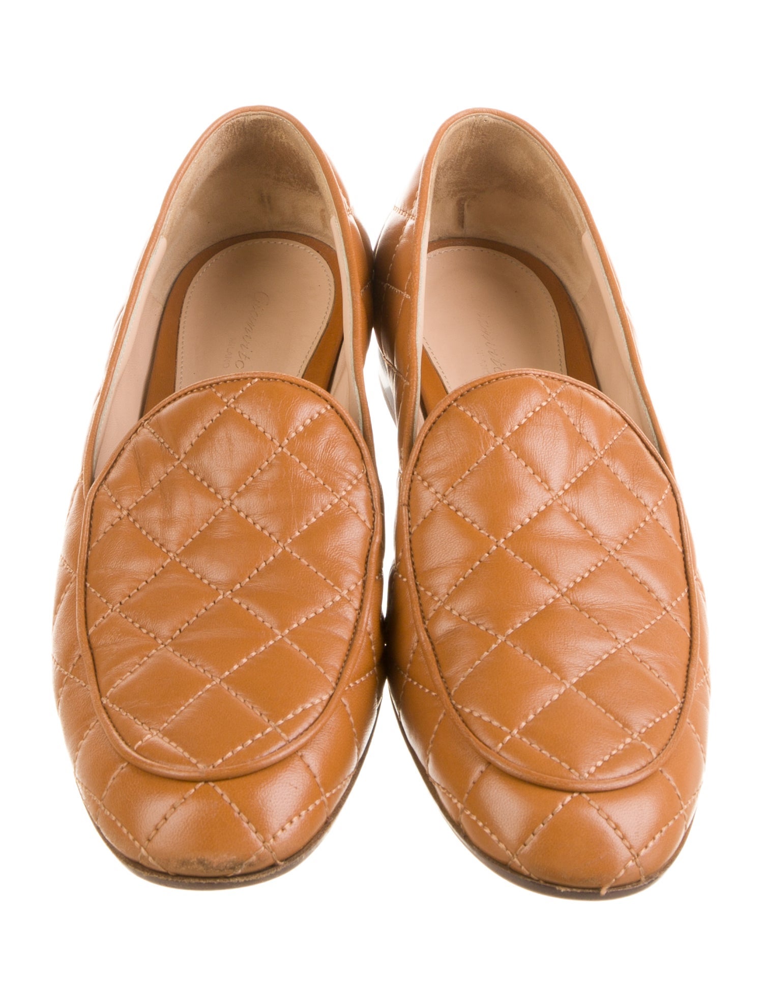 Gianvito Rossi Leather Loafers