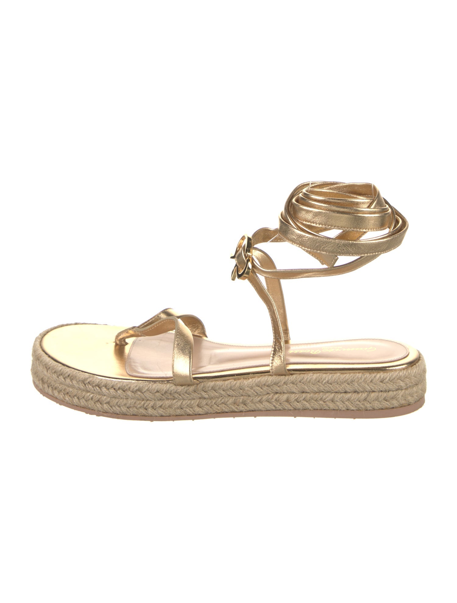 Gianvito Rossi Leather Espadrilles