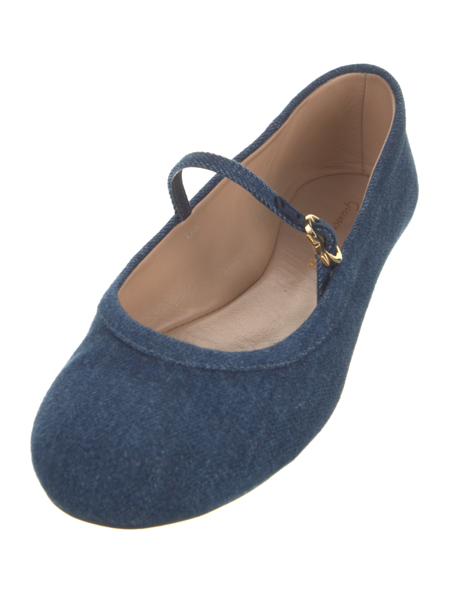 Gianvito Rossi Leather Mary Jane Flats