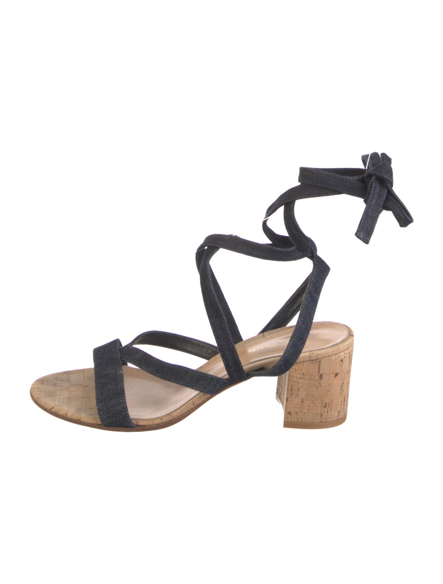 Gianvito Rossi Denim Sandals