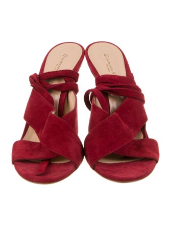 Gianvito Rossi Suede Sandals