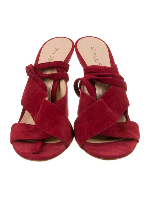 Gianvito Rossi Suede Sandals