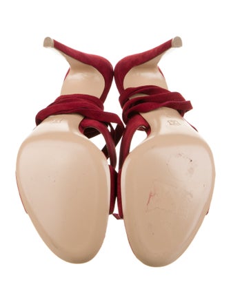 Gianvito Rossi Suede Sandals