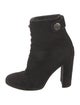 Gianvito Rossi Suede Lace-Up Boots