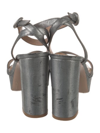 Gianvito Rossi Leather Sandals