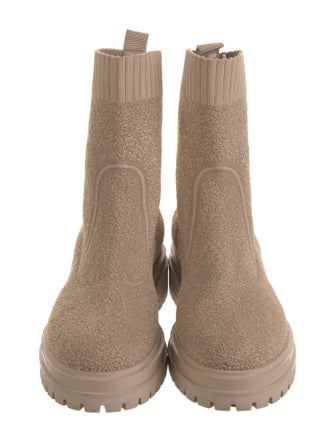 Gianvito Rossi Terry Cloth Sock Boots