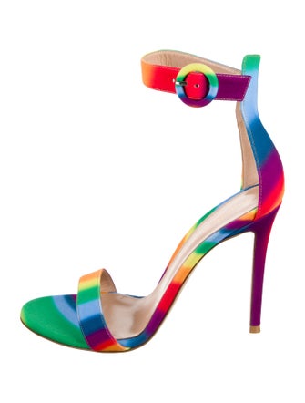 Gianvito Rossi Printed Sandals