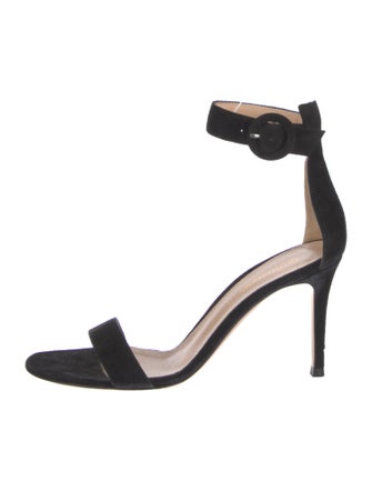 Gianvito Rossi Suede Sandals
