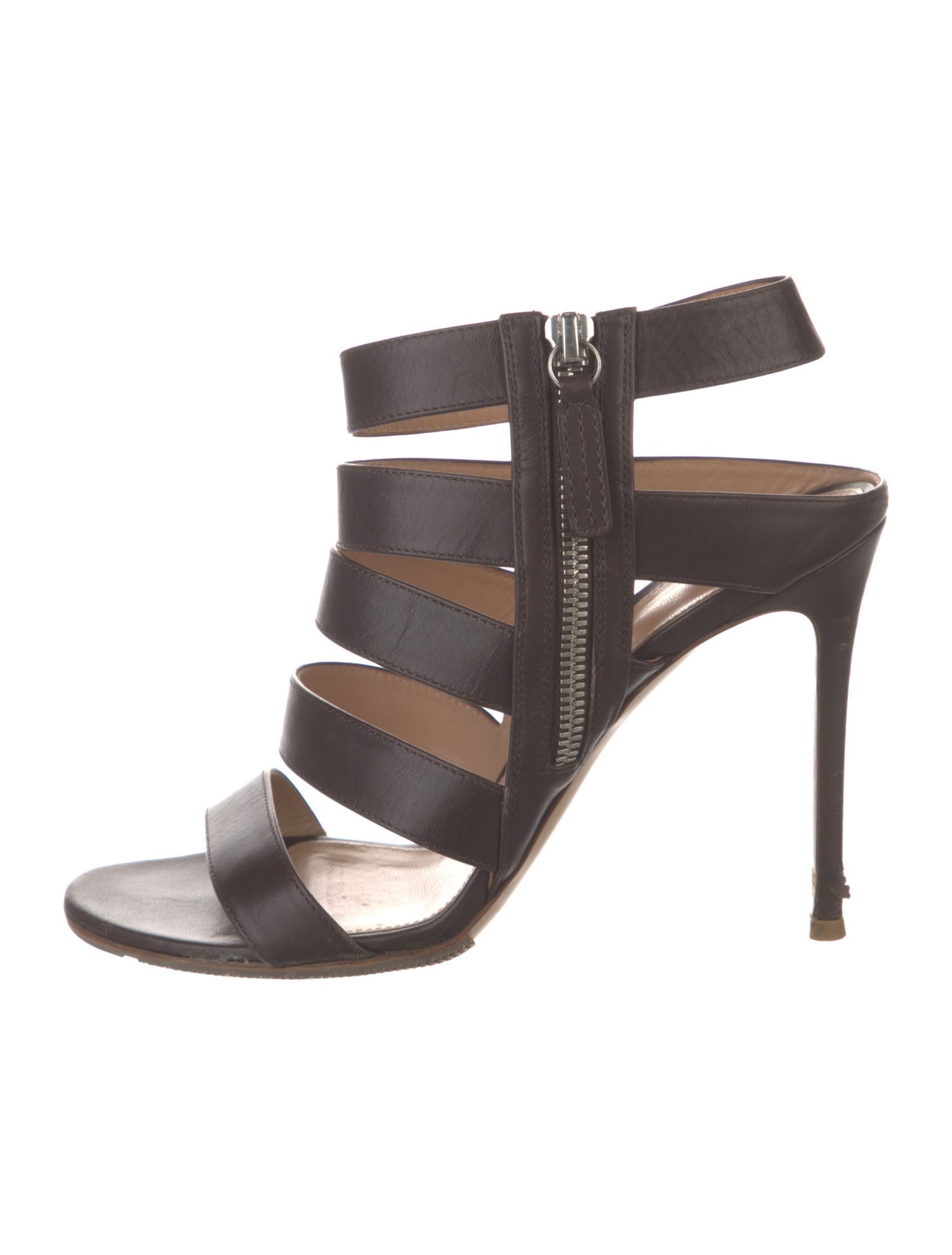 Gianvito Rossi Leather Gladiator Sandals
