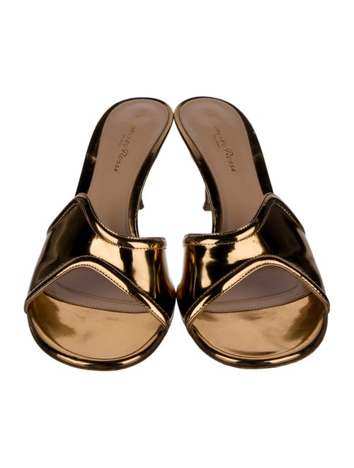 Gianvito Rossi Patent Leather Slides