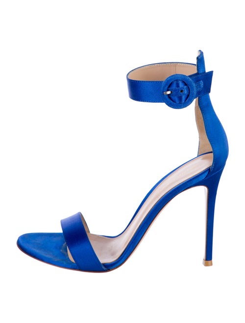 Gianvito Rossi Satin Sandals