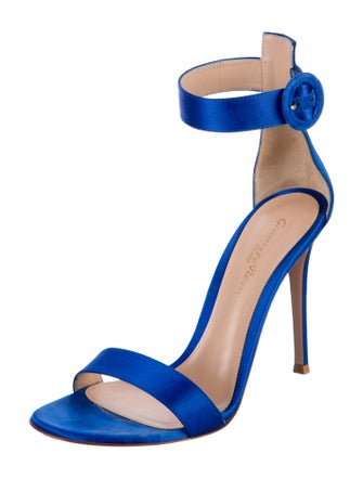 Gianvito Rossi Satin Sandals