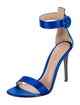 Gianvito Rossi Satin Sandals