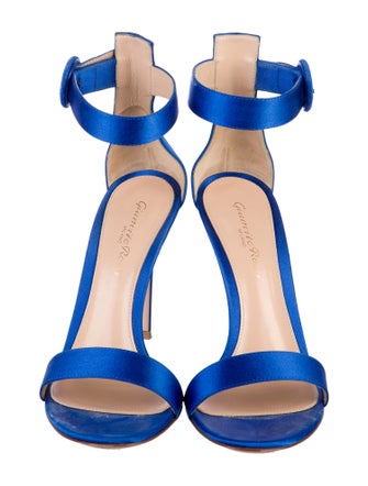 Gianvito Rossi Satin Sandals