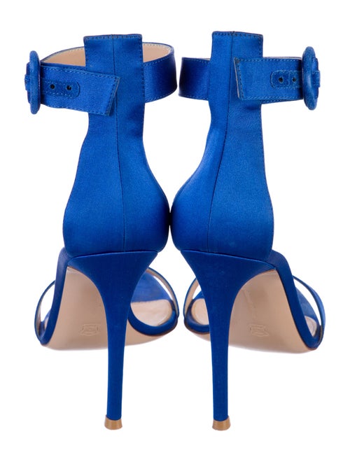 Gianvito Rossi Satin Sandals