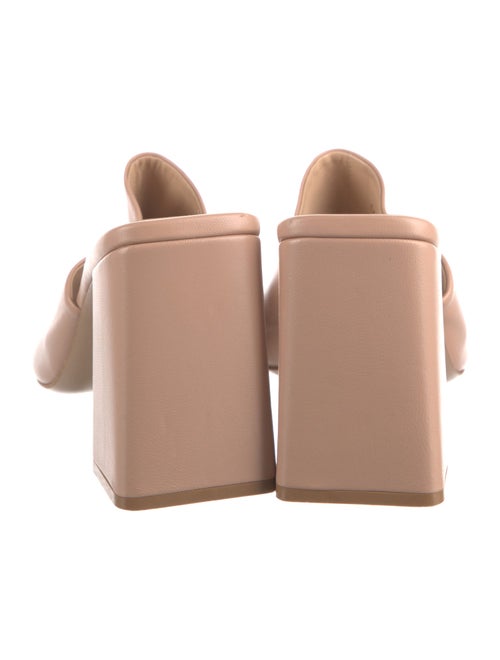 Gianvito Rossi Leather Slides