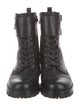 Gianvito Rossi Leather Combat Boots