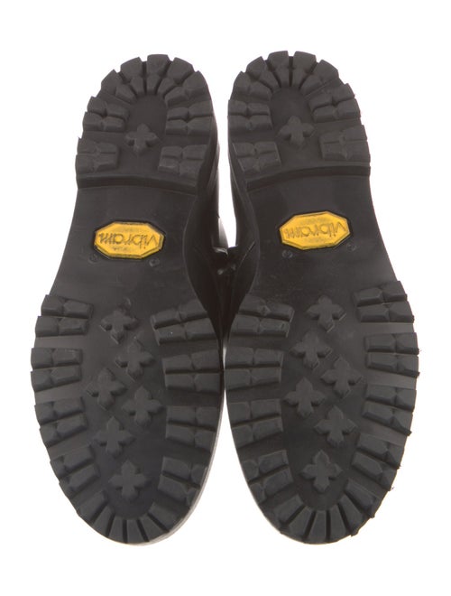 Gianvito Rossi Leather Combat Boots