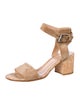 Gianvito Rossi Suede Sandals