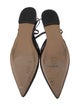 Gianvito Rossi Leather Slingback Flats