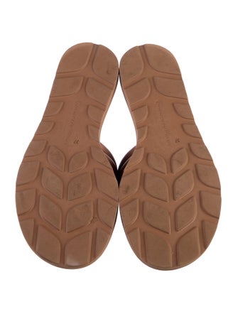 Gianvito Rossi Leather Slides