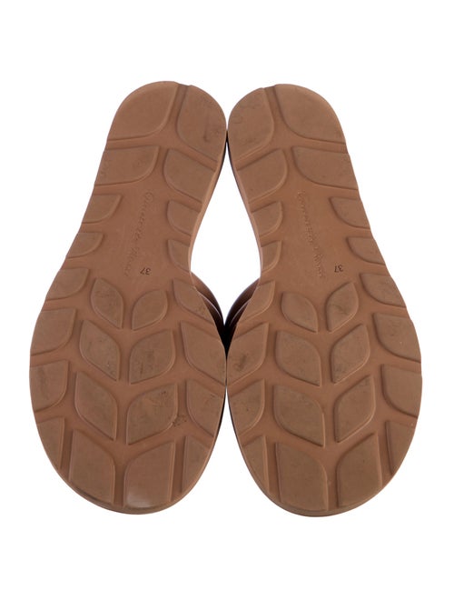 Gianvito Rossi Leather Slides